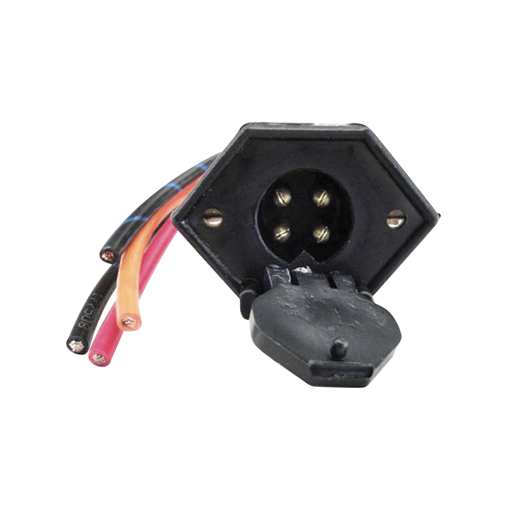 V-Groove Trolling Motor Receptacle
